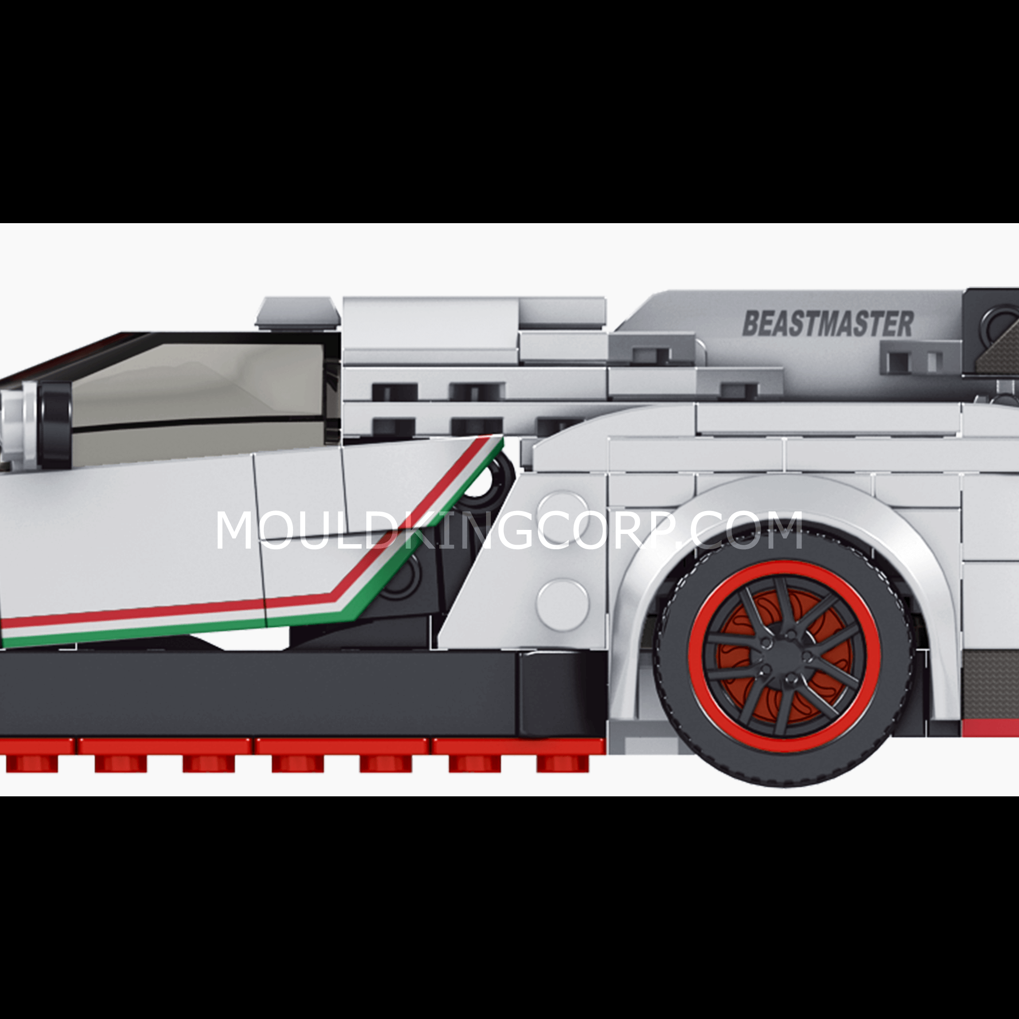 Mould King 27007 The Veneno Mini Sports Car Building Set - 398 PCS Model Kit for Adults & Teens | Creative DIY Construction Toy for Car Enthusiasts | Perfect Gift for Birthday, Christmas & Home Decoration