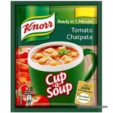 Pack of 20 Classic Tomato Soup Packets - 10 Gram Each - Authentic Restaurant Style Flavor - Perfect for Home Cooking, Camping & Quick Meals