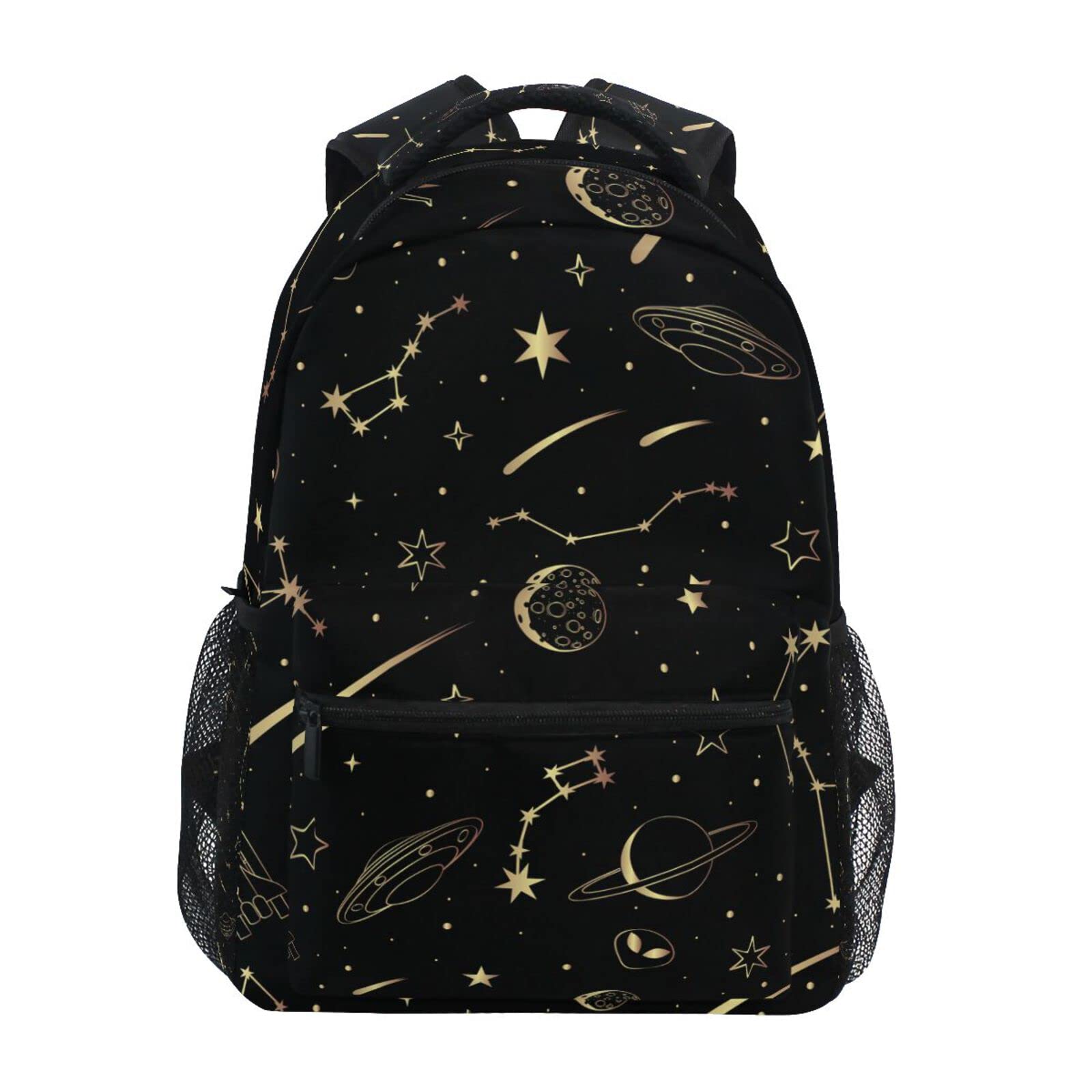 Galaxy Space Boys Backpack - Lightweight Classic School Backpack for Teens & Students | Durable Bookbag for School, College, Travel & Everyday Use (Model 21002469)
