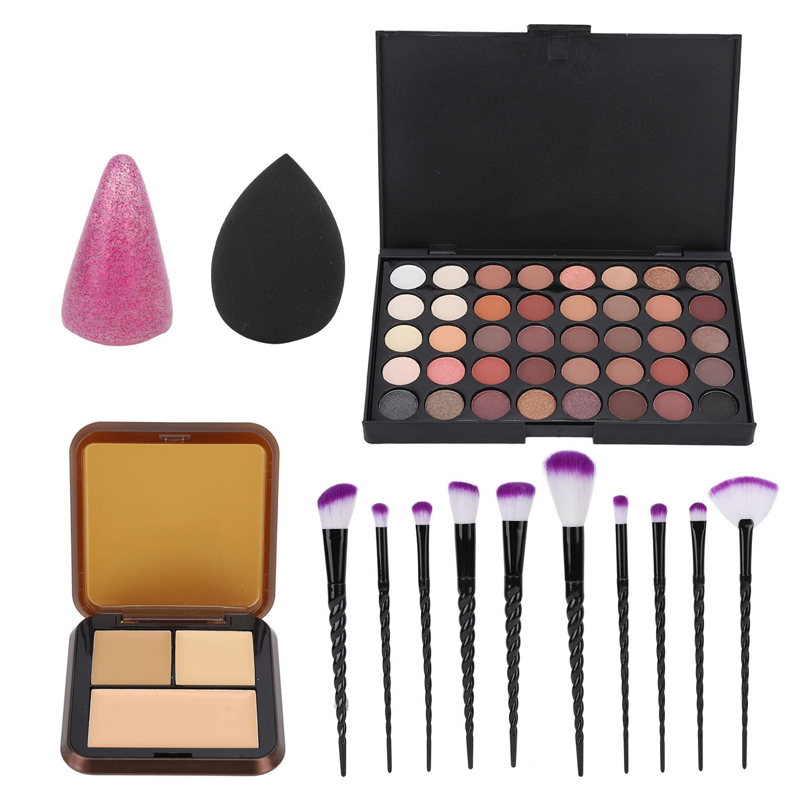 Egg Makeup Contouring Kit for Face - Rich Pigment, Delicate & Long-Lasting - Perfect for Daily Beauty Routine & Special Occasions
