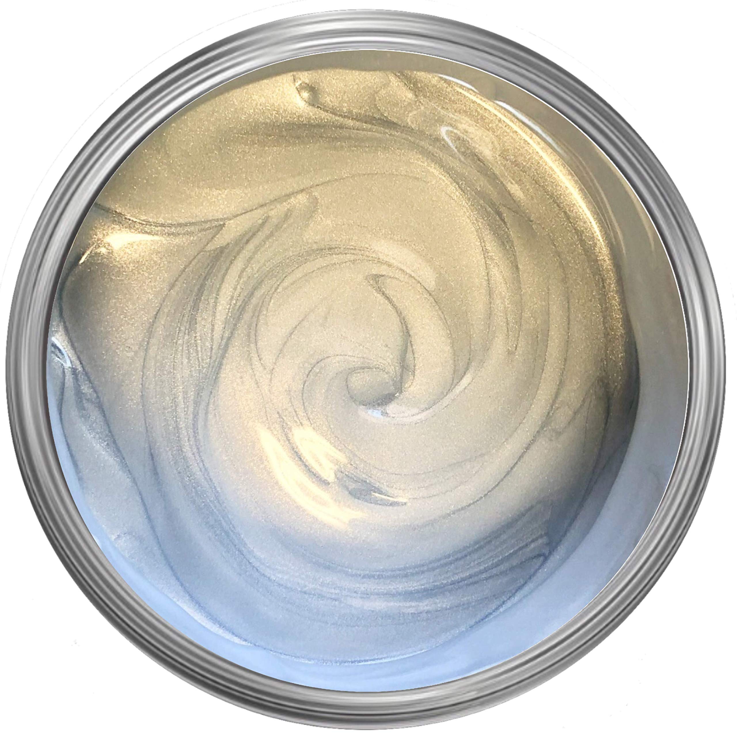 Premium Platinum Metallic Paint for Cars & Motorcycles - High Gloss Auto Body Paint with Scratch Resistance - Perfect for Custom Paint Jobs, Touch-Ups & DIY Projects