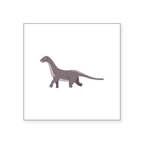 White - Dino Dinosaur Animal Sticker