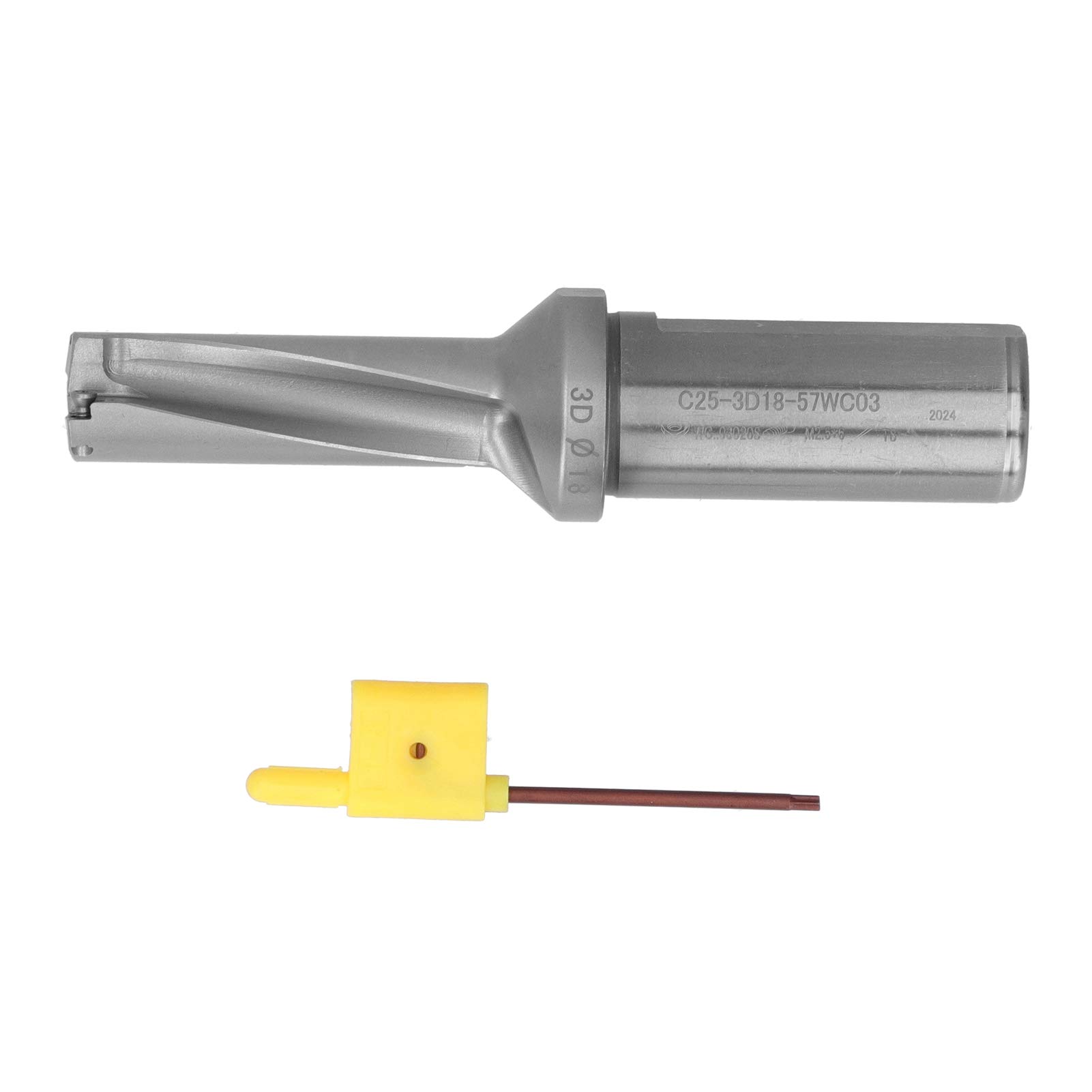 High-Speed Water Jet CNC U Drill Shank - Cemented Carbide Cutting Tool for Wood & Timber Processing - Perfect for Carpentry, Furniture Making & DIY Woodworking Projects
