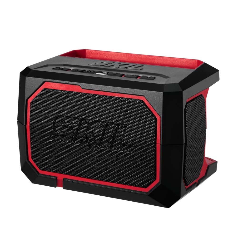 SKIL PWR CORE 20 20V Bluetooth Speaker (Tool Only) - RO5028-00 | Cordless Power Tool Speaker for Job Sites & Outdoor Work | Battery & Charger Sold Separately