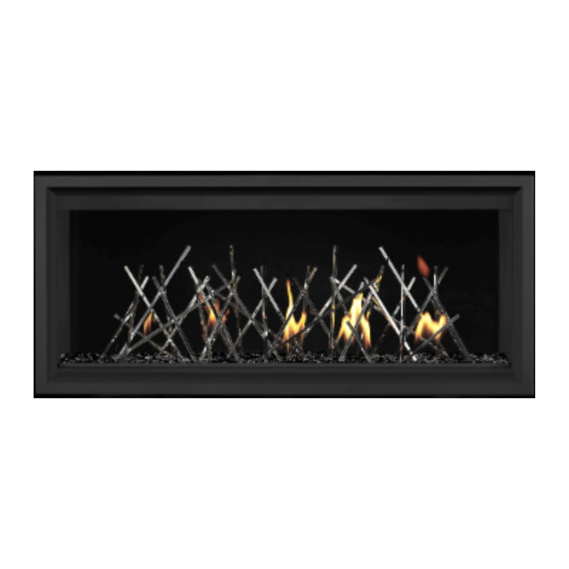 Napoleon Vector 38 Linear Direct Vent Gas Fireplace - LV38N1 | Modern Home Heating Solution for Living Rooms & Patios