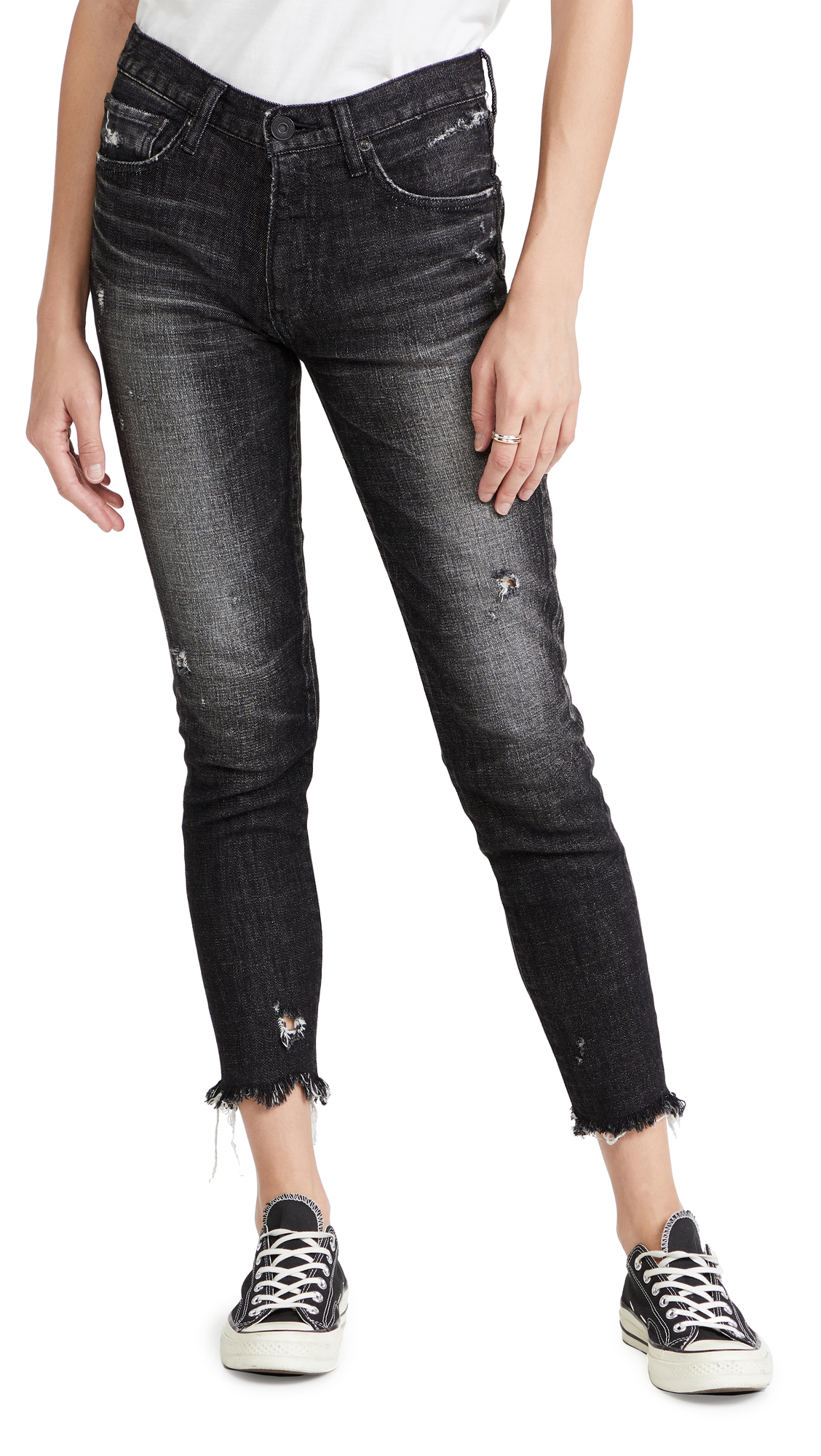 MOUSSY VINTAGE Women's MV Diana High Waist Skinny Jeans - Stretch Denim Pants for Casual Wear & Night Out