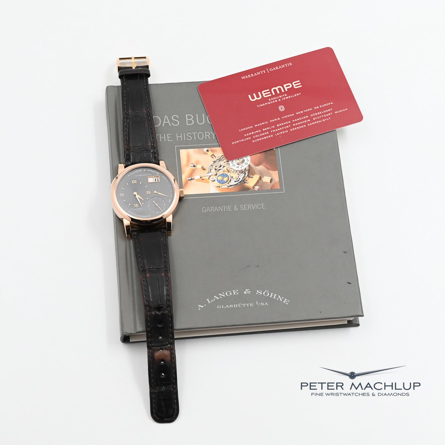 Luxury A. Lange & Söhne Lange 1 Watch - 2009 Model | Authentic German Timepiece for Men | Perfect for Business, Formal Events & Watch Collectors