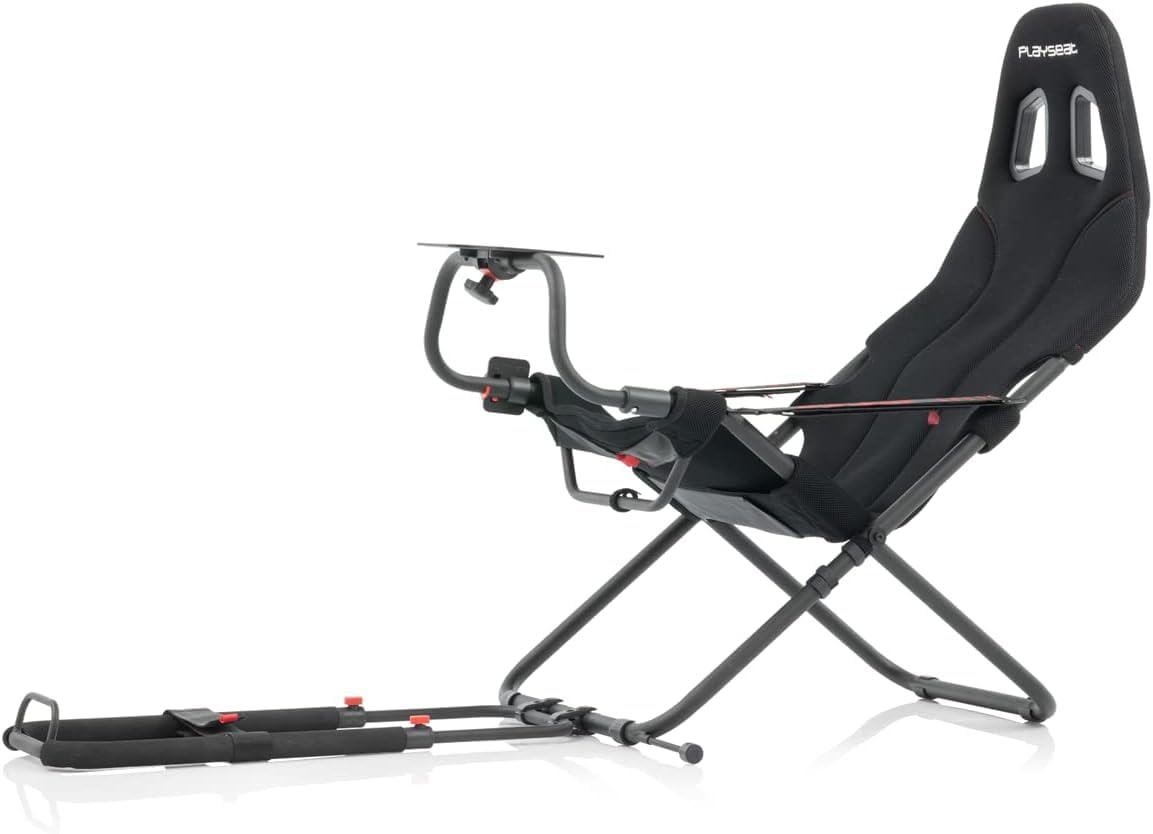 Playseat® Challenge Black - Adjustable Racing Seat for Simulators | Perfect for Gaming, Flight Simulation & Home Theater | Compatible with Logitech, Thrustmaster & More