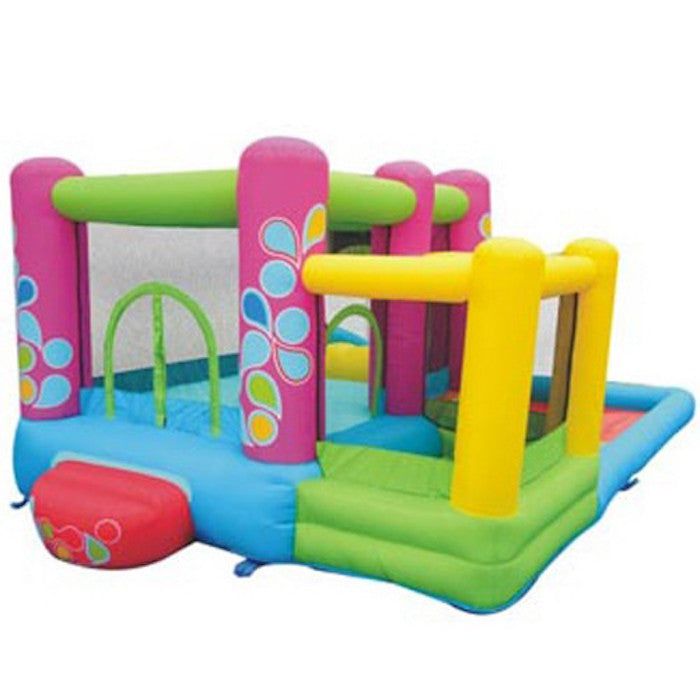 KidWise Little Sprout All-in-One Bounce & Slide Combo - Indoor/Outdoor Inflatable Bouncer for Toddlers & Kids - Perfect for Birthday Parties, Backyard Play & Family Gatherings