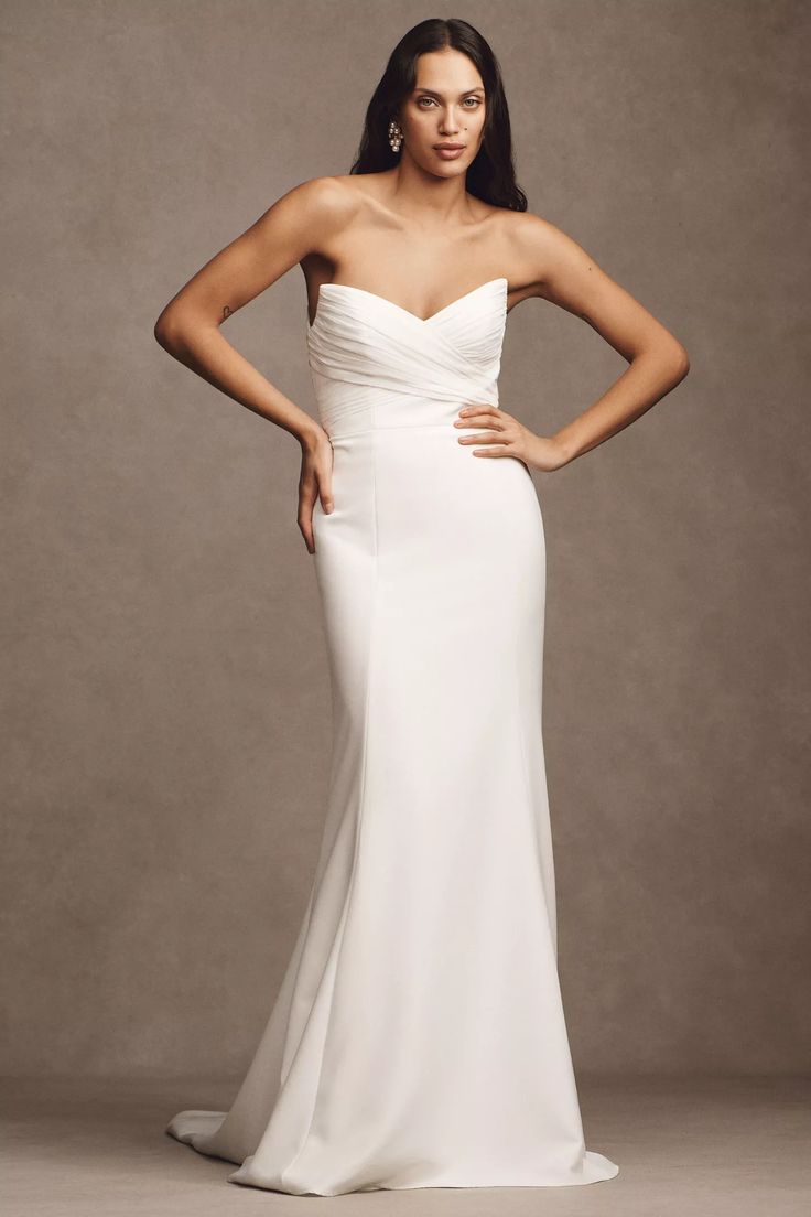 Jenny Yoo Kate Gown - Elegant Wedding Dress for Brides | Perfect for Beach, Garden & Formal Weddings