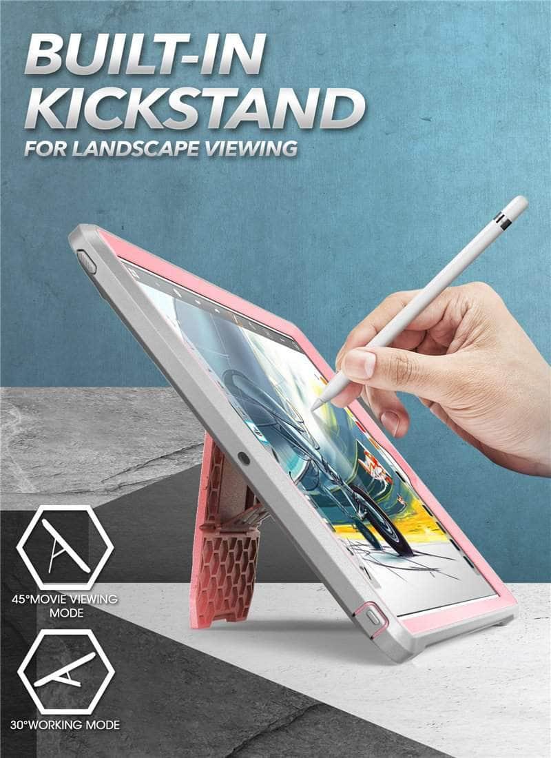 SUPCASE UB PRO Rugged Case for iPad 10.2 (7th/8th Gen 2019/2020) - Shockproof Cover with Built-in Screen Protector | Perfect for Outdoor, Travel & Kids Use