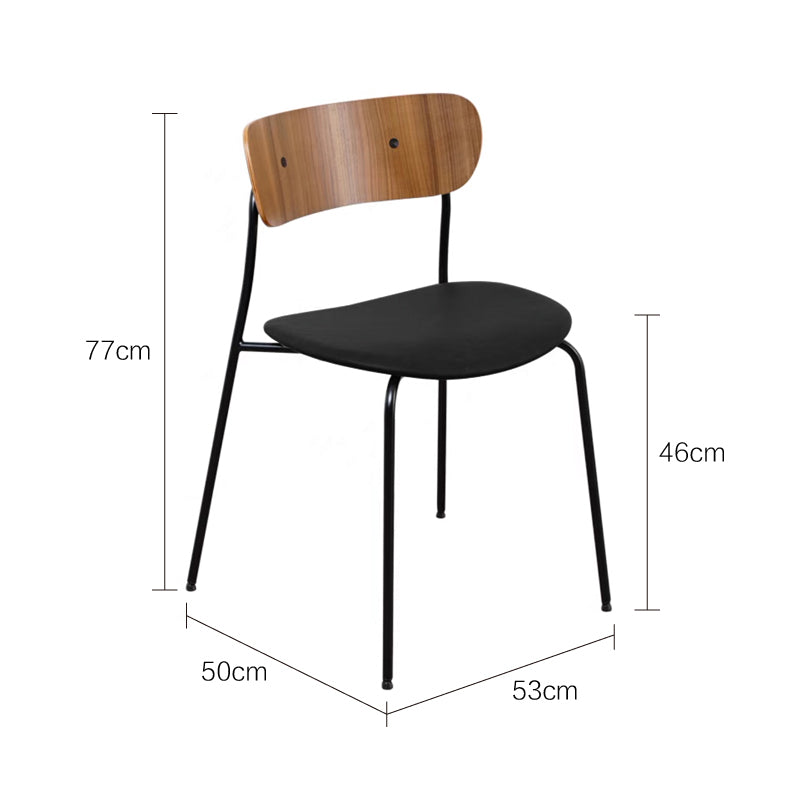 Wrought iron chair without armrests (starting with 2 pieces)