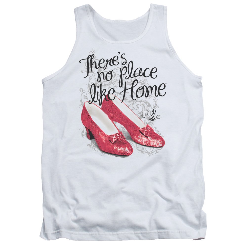 Wizard of Oz Ruby Slippers Unisex Tank Top for Adults - Casual Cosplay & Halloween Costume Outfit for Men and Women