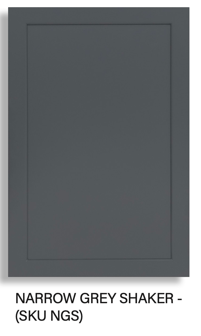 White Narrow Shaker