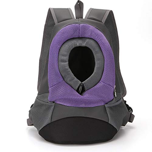 Portable Pet Carrier Backpack for Dogs & Cats - Lightweight Travel Dog Backpack, Front Carry Pet Bag for Outdoor Hiking, Walking, Camping & Airplane Travel - Perfect for Small to Medium Pets