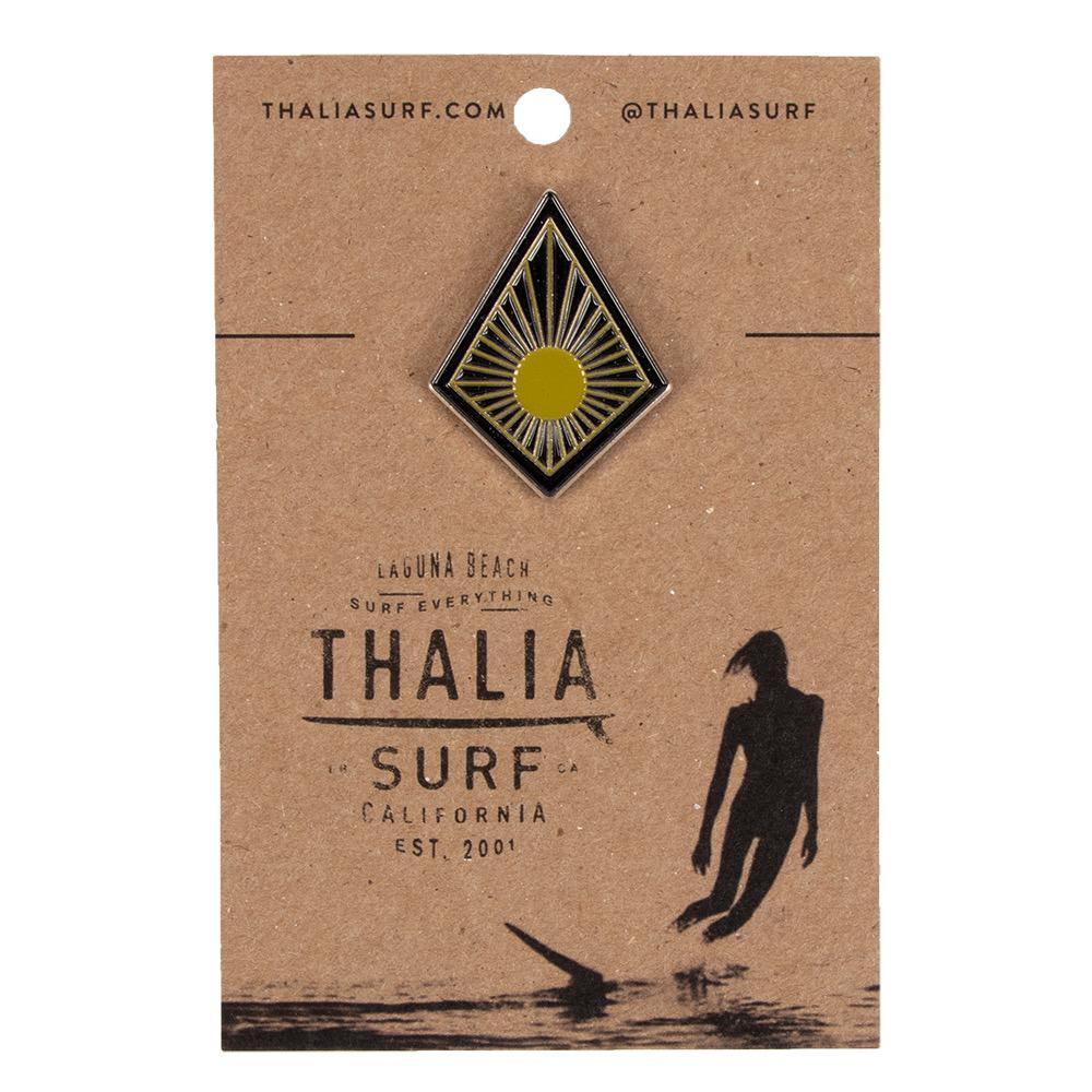 Thalia Surf Into the Light Enamel Pin - Stylish Surfing Accessory for Backpacks, Hats & Jackets - Perfect for Beach Lovers & Surf Enthusiasts