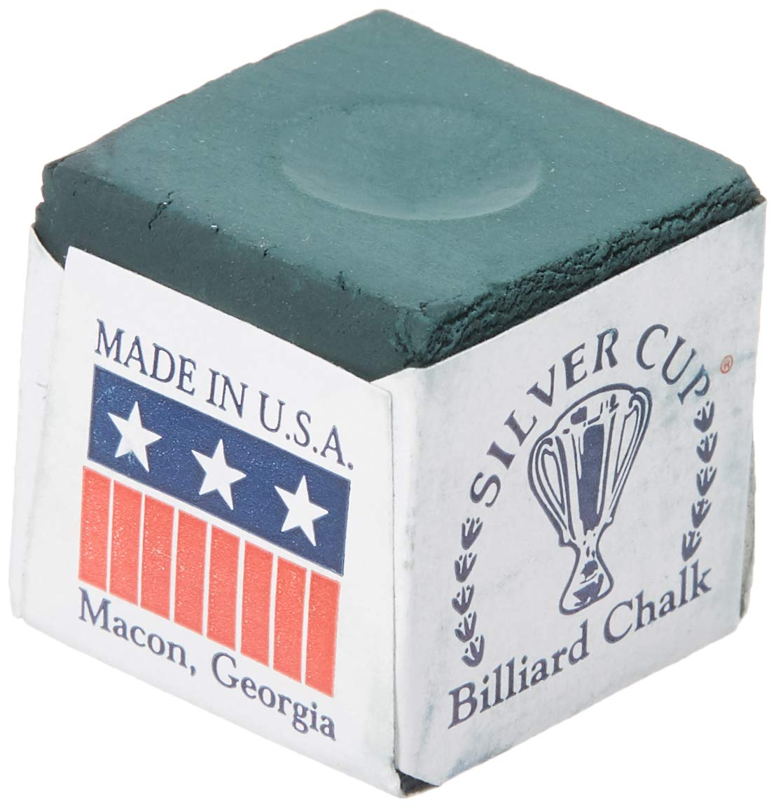 Premium Silver Cup Set of 6 - Professional Billiard Pool Cue Chalk for Enhanced Grip & Accuracy - Perfect for Pool Halls, Game Rooms & Home Entertainment