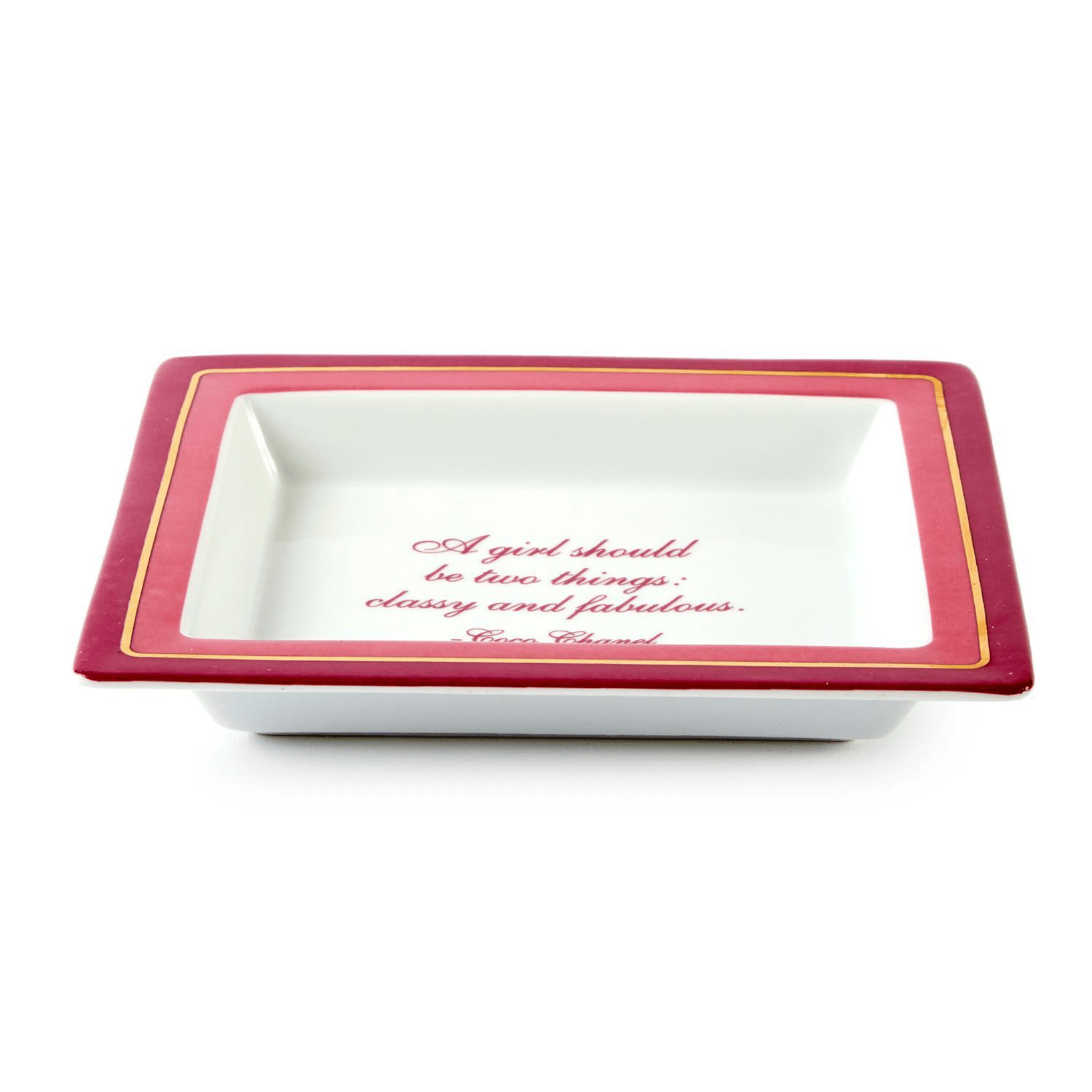 Elegant and Fabulous Decorative Tray for Women - Stylish Home Decor for Vanity, Jewelry & Entryway Organization