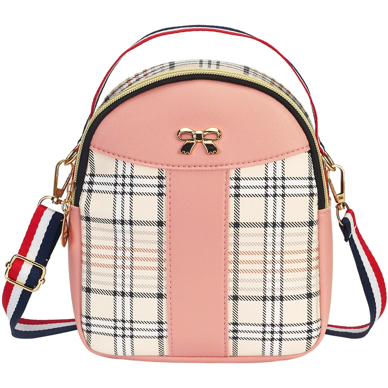 Trendy Small Crossbody Backpack Purse for Girls - Lightweight Mini Shoulder Bag with Smartphone Wallet, Waterproof & Ultralight Travel Design - Sweden Simple Style Normcore - Perfect for School, Travel, and Everyday Use