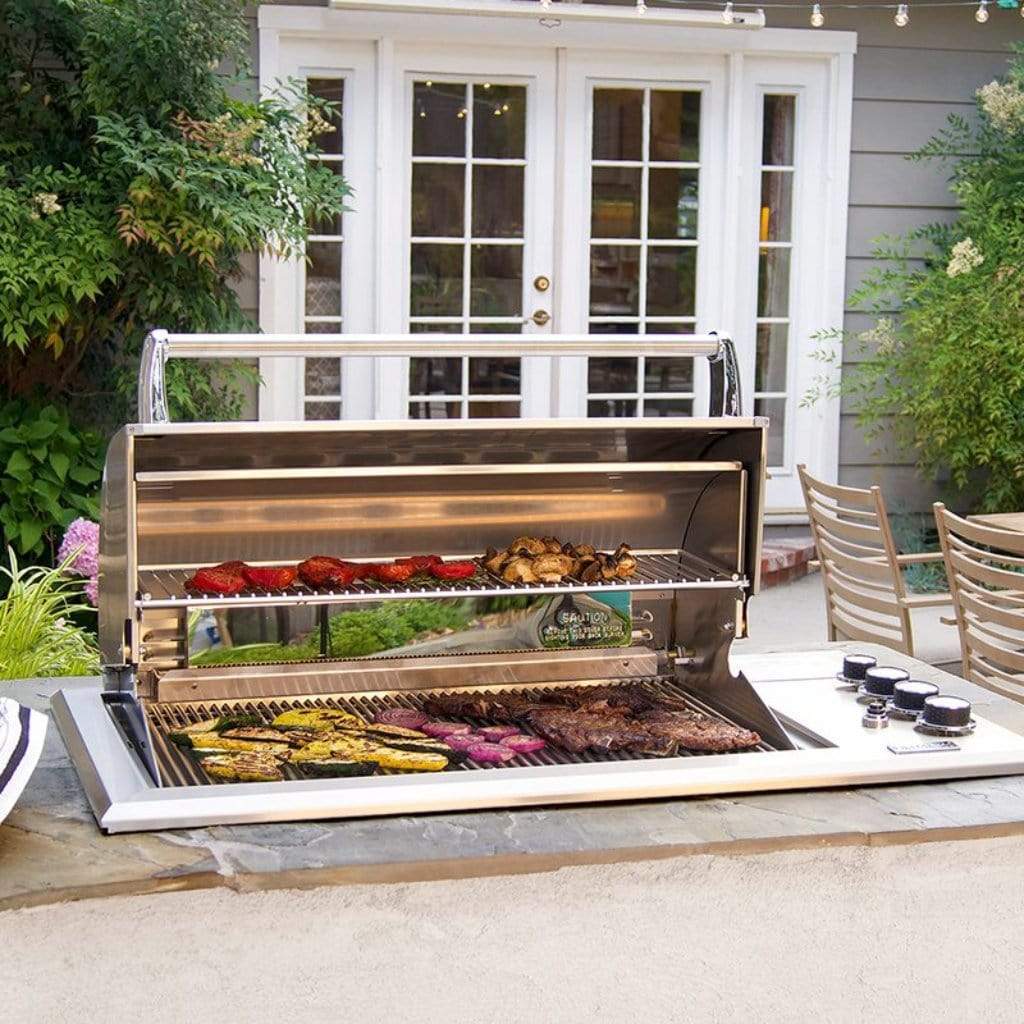 Fire Magic 30-Inch 6-Burner Legacy Regal Built-In Gas Grill - Stainless Steel (34 S2S1N) | Outdoor Kitchen, Backyard BBQ, Patio Cooking