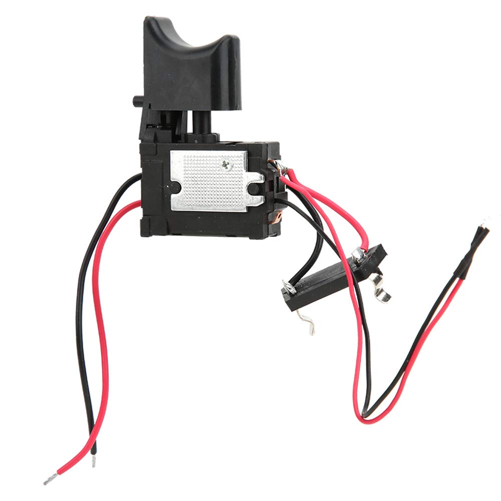 7.2V-24V Cordless Drill Speed Control Switch with Reverse Function & LED Light - Perfect for DIY Projects, Home Repairs, and Professional Use