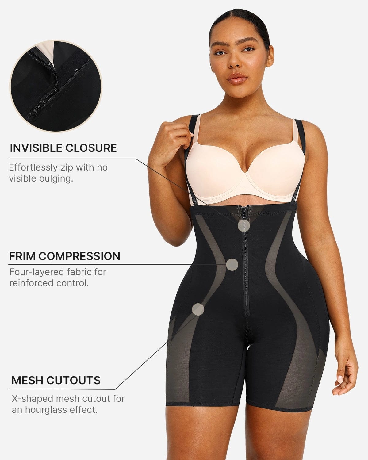 INNER ARMOR™ X Comfy Sculpting Shorts - High Waist Tummy Control Shapewear for Women | Perfect for Yoga, Workouts & Everyday Wear