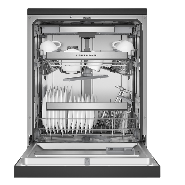 DW60FC4B2 60CM Freestanding Dishwasher - Energy Efficient, Quiet Operation for Small Kitchens | Perfect for Apartments, Condos & Compact Homes