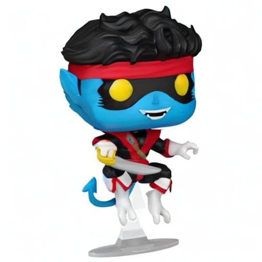 Funko Pop! Marvel X-Men Nightcrawler Action Figure Bobblehead Collectible Toy #1088 - Perfect for Comic Book Fans & Superhero Decor