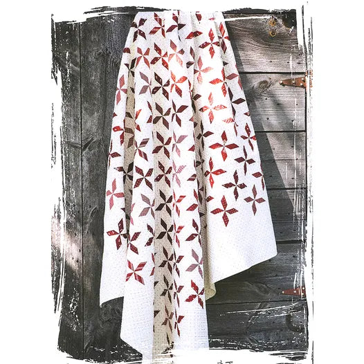 Red & White Gatherings Quilts Pattern Book - DIY Quilting Guide for Beginners & Experts | Perfect for Home Decor, Gifts & Craft Projects
