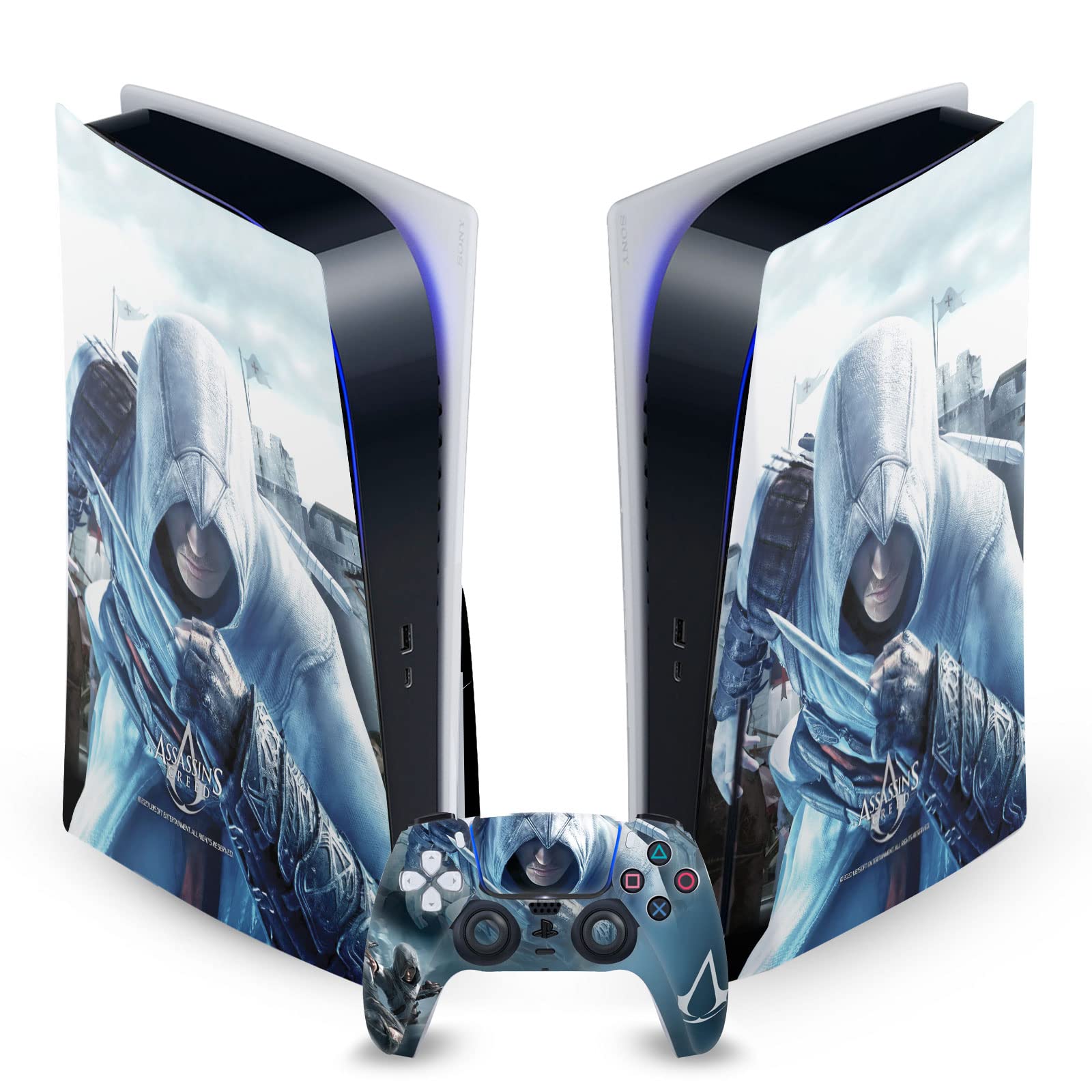 PS5 Hidden Blade Skin - Matte Vinyl Sticker for PS5 & Controller - Gaming Decor