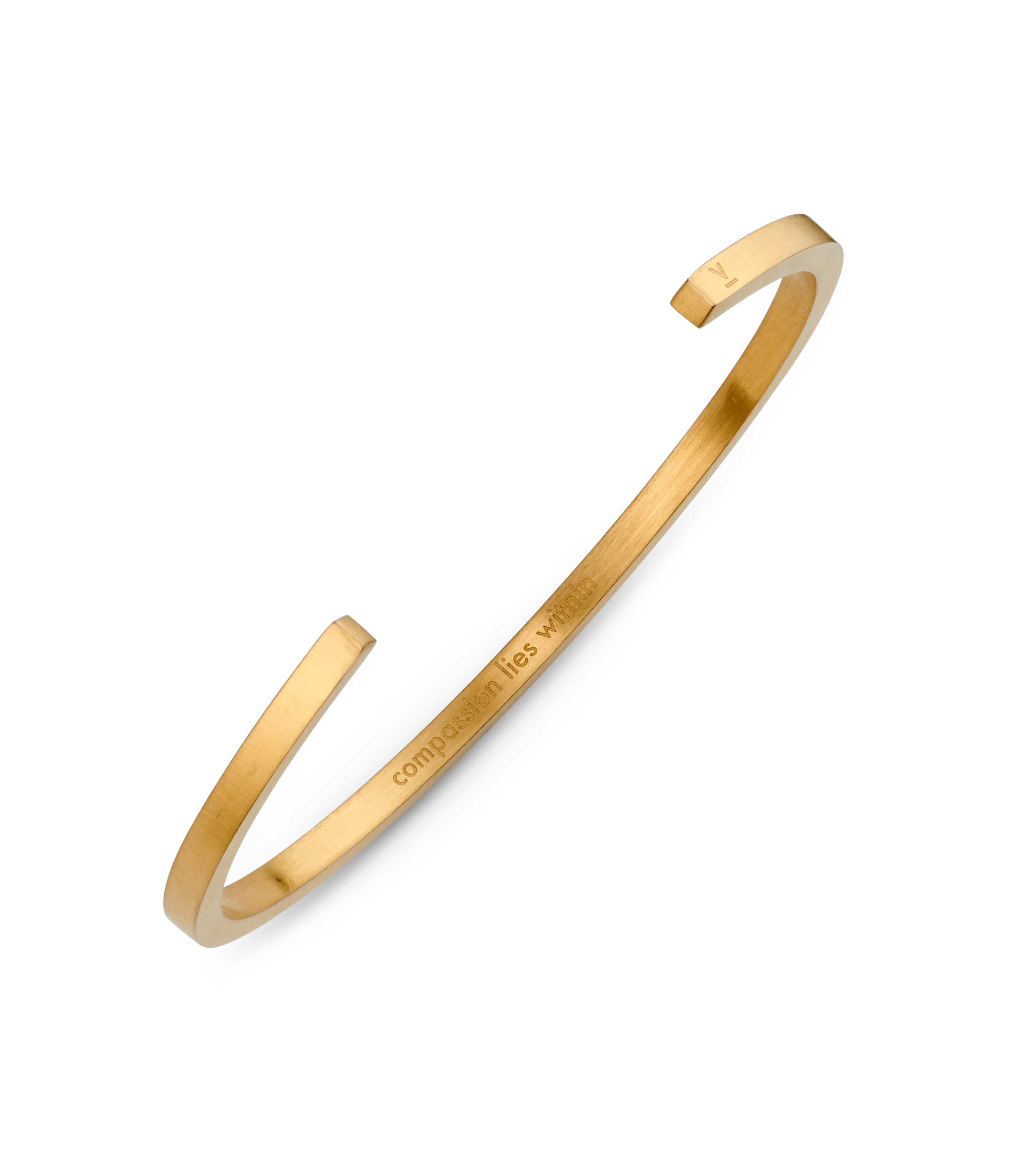Ilse Collection 316L Stainless Steel Gold Bangle Bracelet for Women - Hypoallergenic, Tarnish-Free Jewelry - Perfect for Everyday Wear, Parties & Gifts