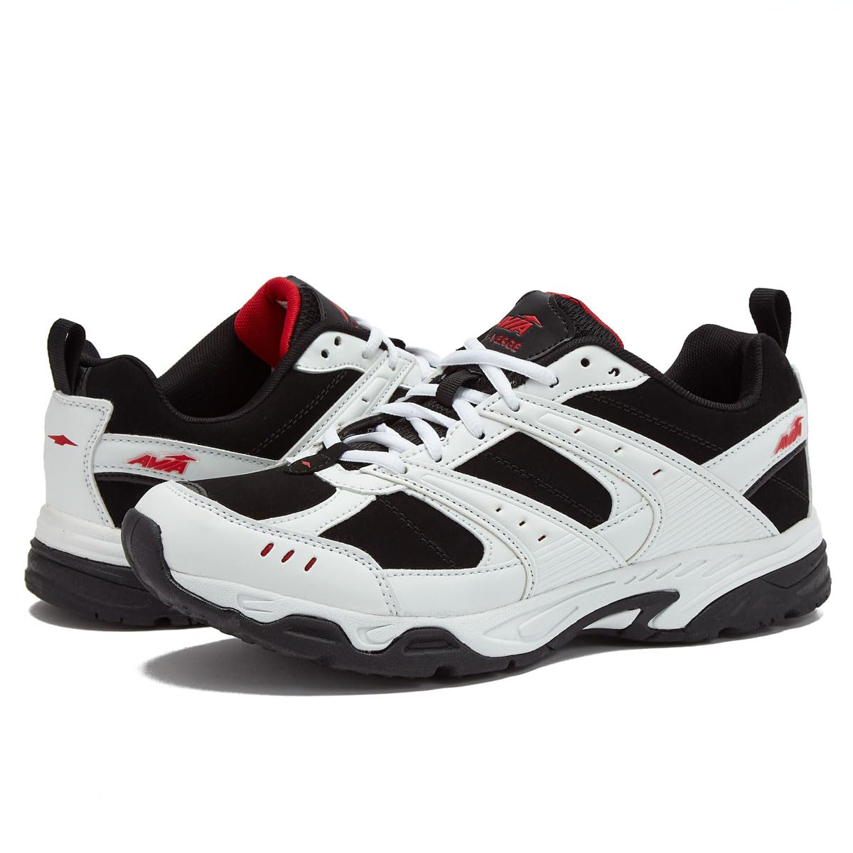 Avia Avi-Verge Men's Athletic Sneakers - Lightweight Cross Training Shoes for Tennis, Pickleball & Walking - Medium & Extra Wide Width Sizes 7-16 - Perfect for Gym, Court & Casual Wear