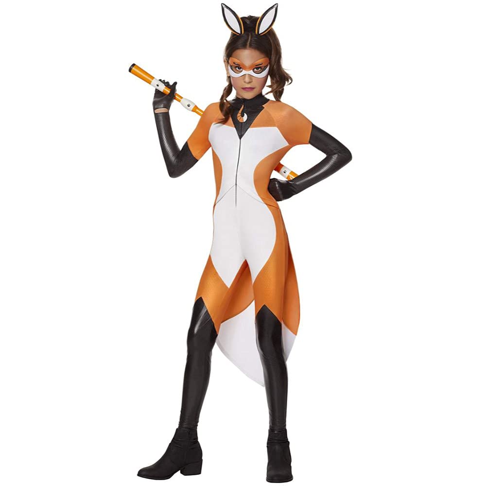 Spirit Halloween Miraculous Ladybug Costume Set - Ladybug, Cat Noir, Rena Rouge & Queen Bee Character Outfits for Kids & Adults | Perfect for Cosplay, Halloween Parties & Comic Conventions