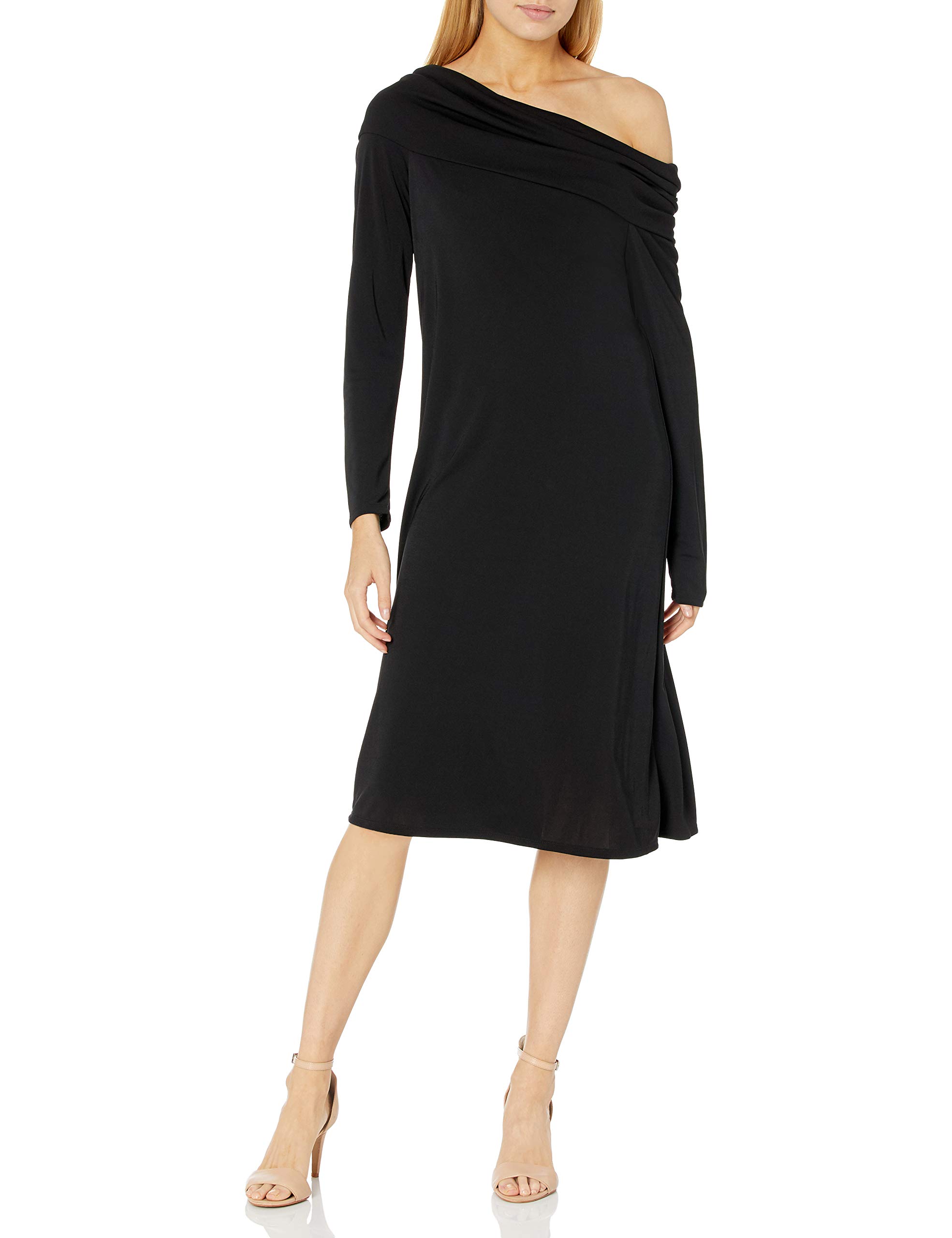 Natori Women's Floral Wrap Dress - Elegant V-Neck Midi Dress with Belt for Casual & Office Wear | Perfect for Summer, Weddings & Special Occasions