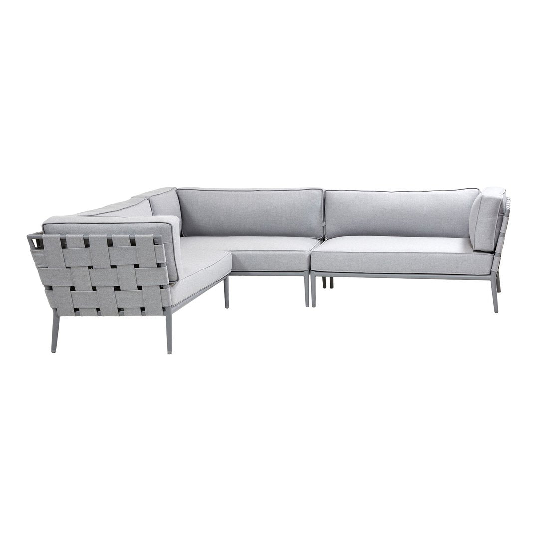 Premium Conic Outdoor Modular Sofa Set - Waterproof & UV Resistant Patio Furniture for Backyard, Garden, Poolside - Comfortable Sectional Couch with Adjustable Configurations