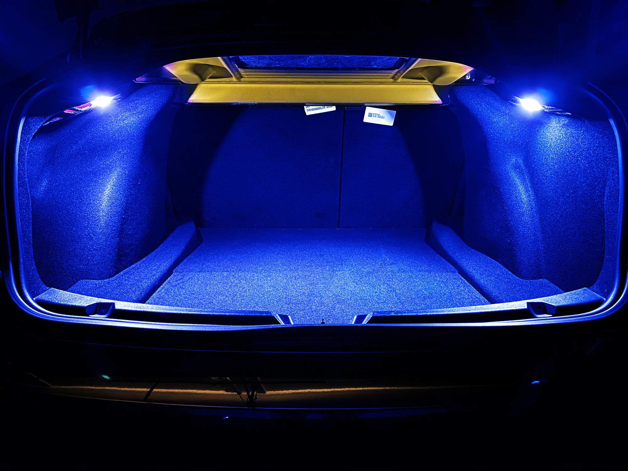 18 SMD Super Bright Blue LED Trunk Cargo Light Assembly for Honda Acura - Perfect for Nighttime Visibility & Car Interior Lighting