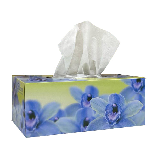 Premium Blossom Facial Tissues 2-Ply, 180 Sheets per Box, 32-Pack | Soft & Strong for Home, Office & Travel Use