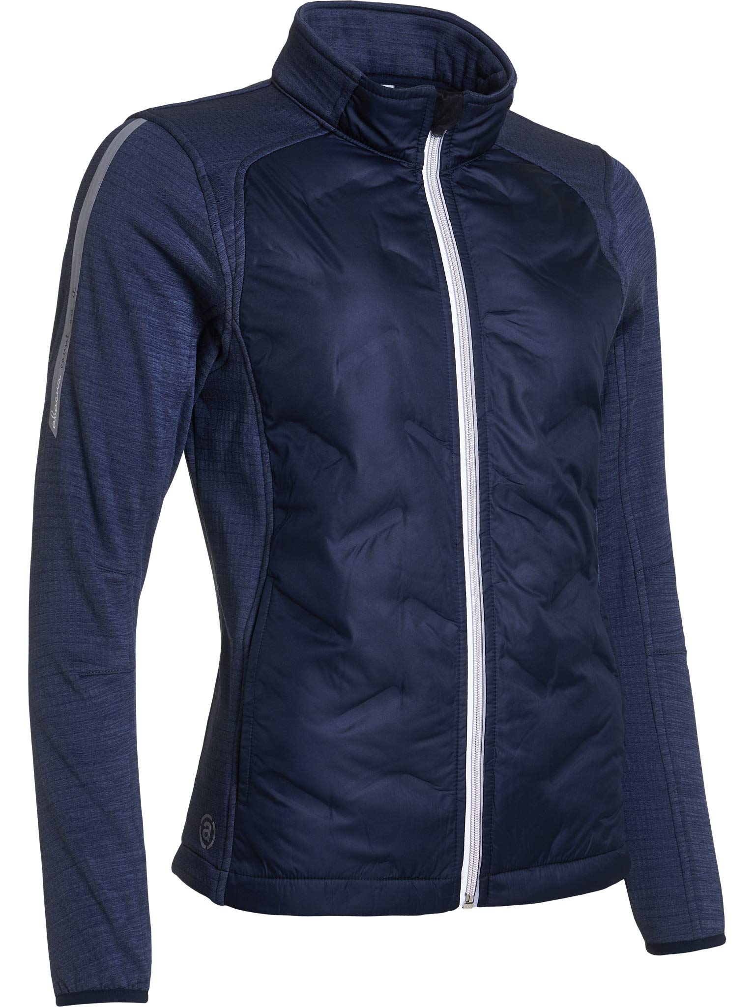 ABACUS Sportswear Dunes Hybrid Women’s Long Sleeve Golf Jacket – Windproof & Warm Lightweight Outerwear for Women | Perfect for Golfing, Hiking & Outdoor Activities