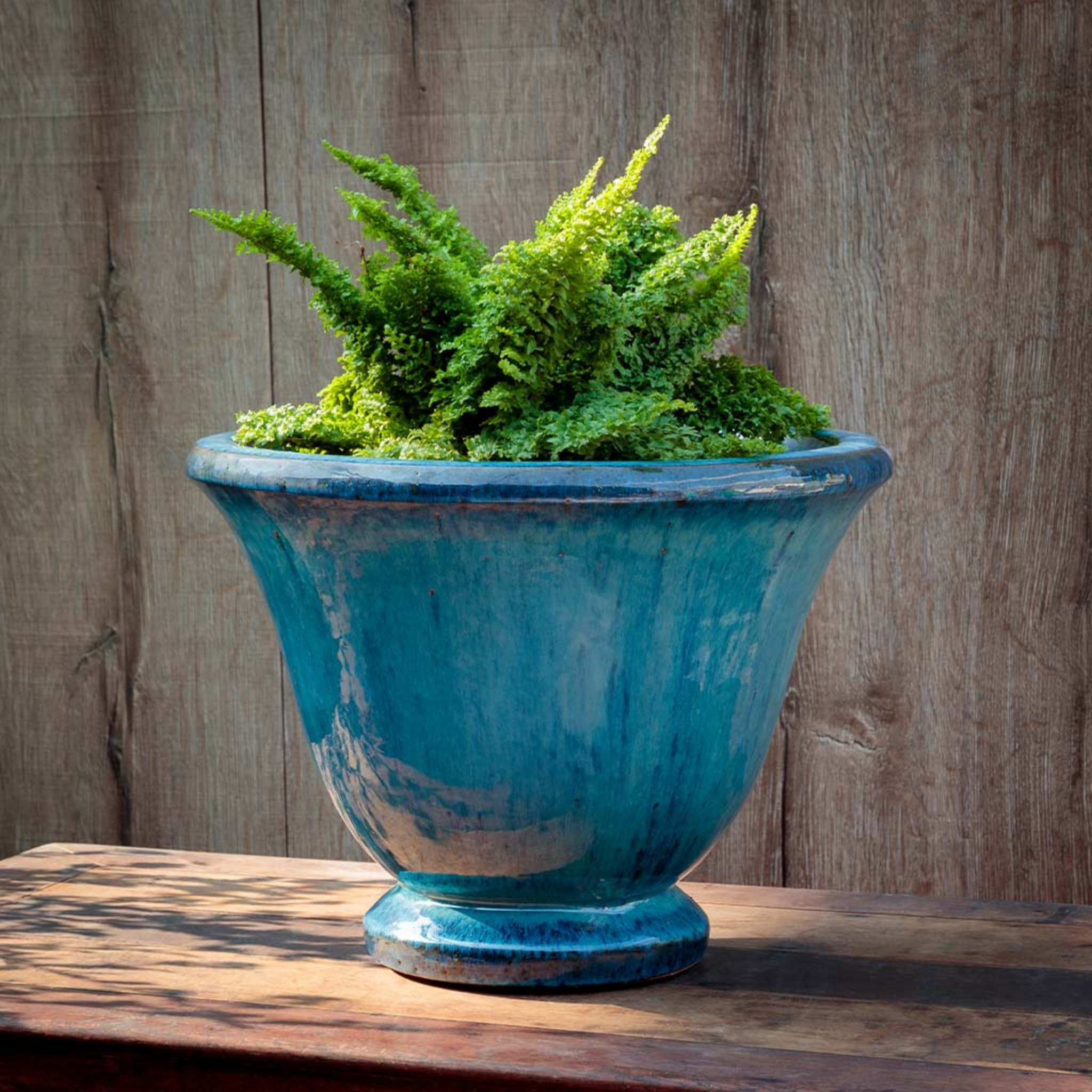 Elegant Catherine Urn Planter - Handcrafted Garden Decor for Flowers & Plants | Perfect for Patio, Porch, and Memorial Displays