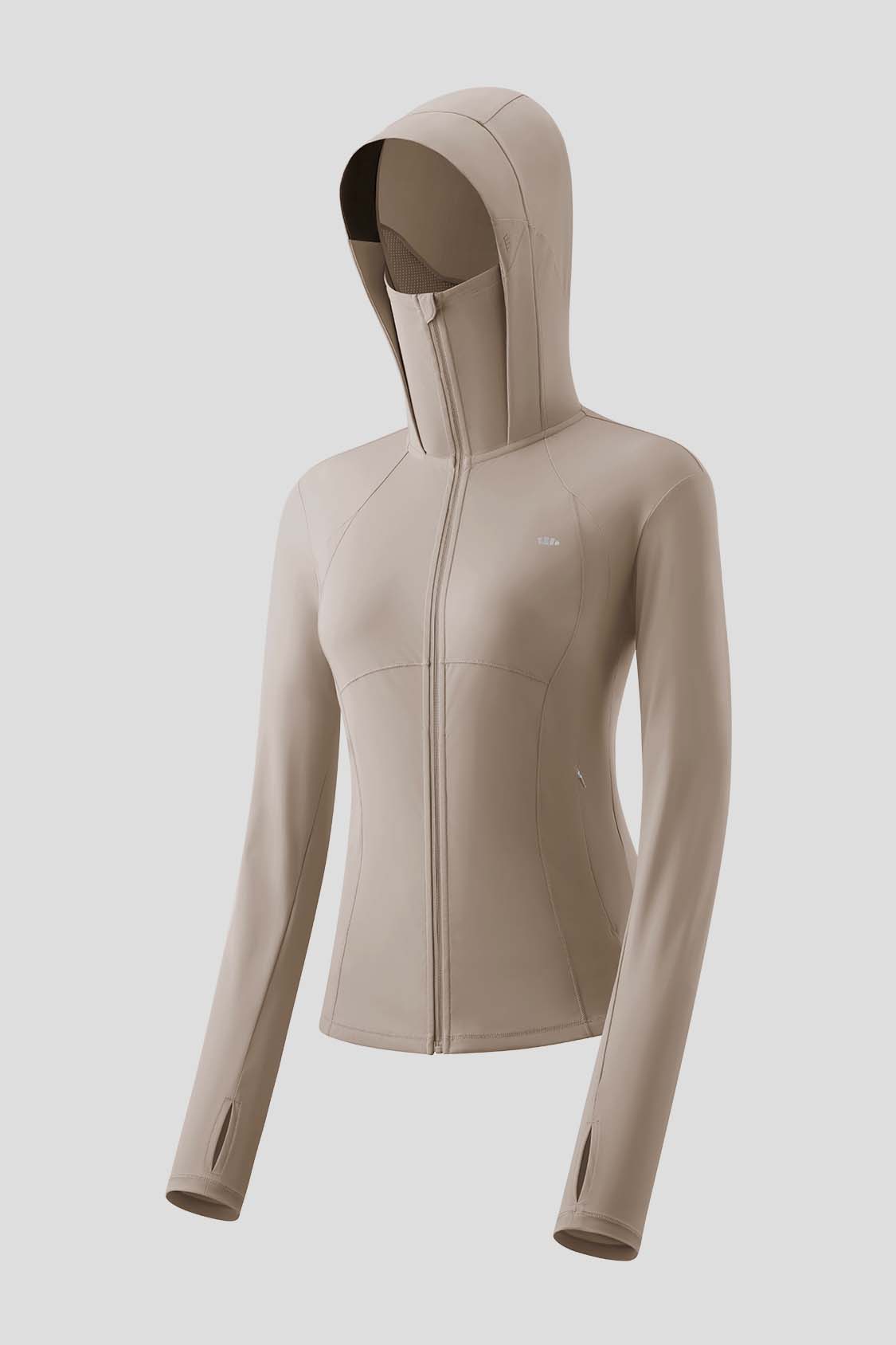 Motion Women's Cooling Quick Dry Sports Jacket UPF100+ Sun Protection - Lightweight Athletic Running Jacket for Outdoor Workouts & Summer Activities