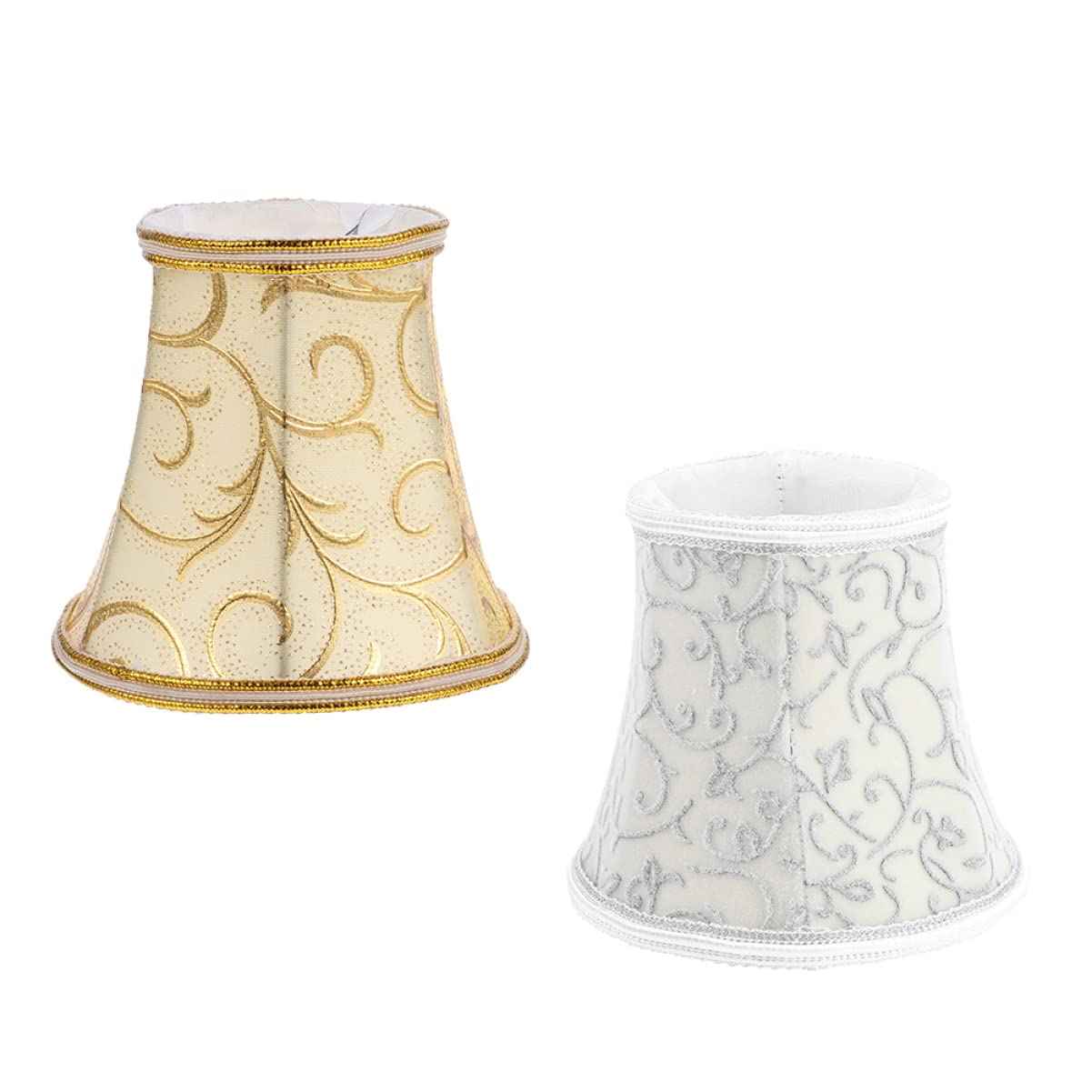 Homoyoyo Bell Lamp Shade - Drum Style Replacement Lampshade for Desk & Table Lamps - Soft Flannel Fabric - Perfect for Bedroom, Living Room, and Office Lighting Decor