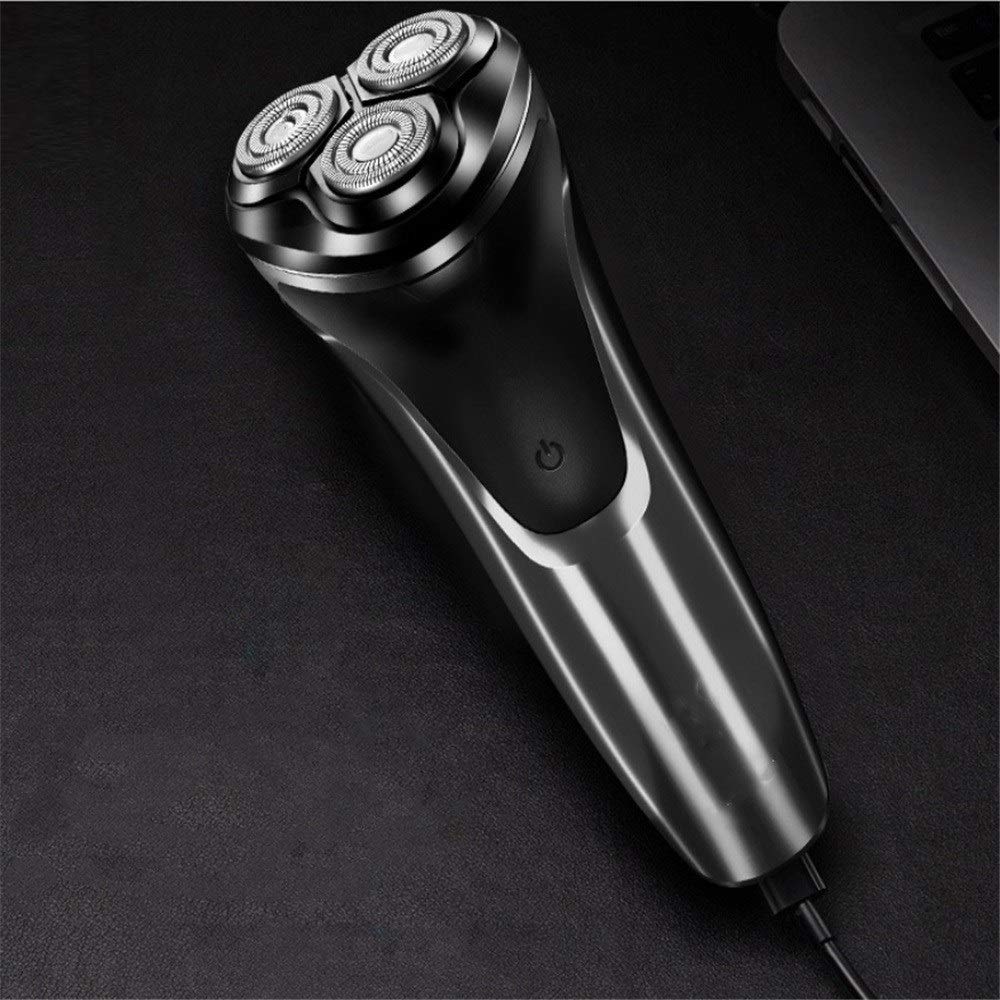 Premium Electric Shaver for Men - Waterproof Body Grooming Razor with Rotary Blades - Perfect for Travel, Gym & Daily Grooming Routine