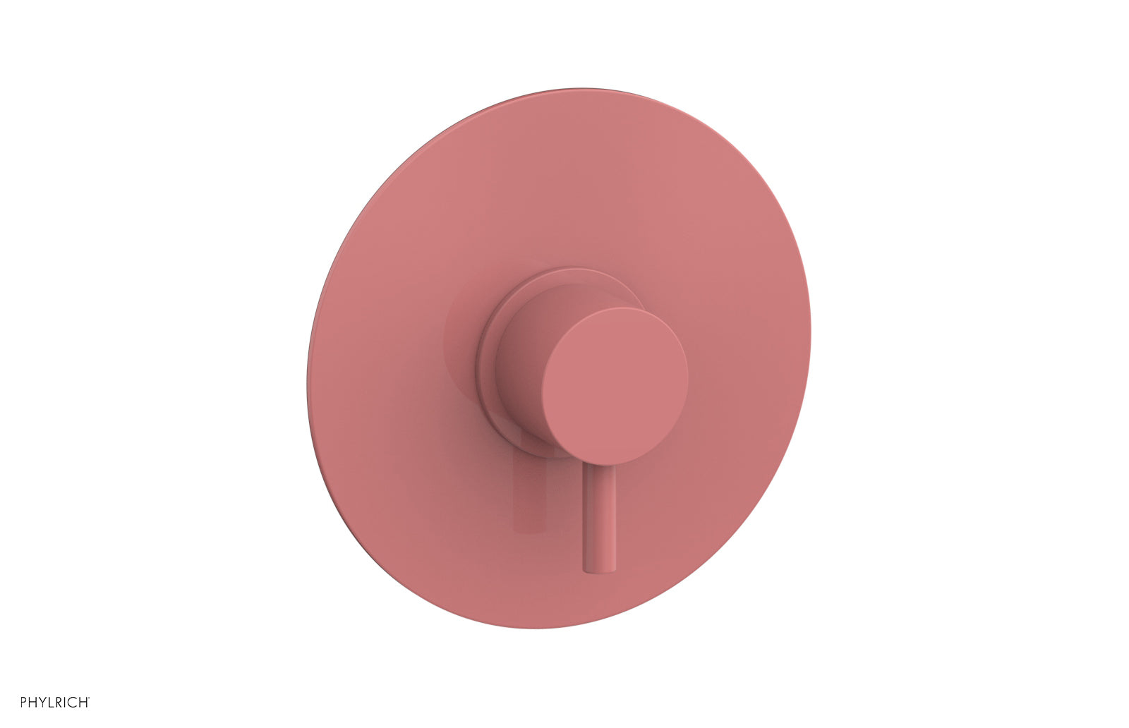 BASIC II Pressure Balance Round Shower Plate & Handle Trim with Lever Handle 4 183 - Perfect for Modern Bathroom Renovation and Spa-Like Shower Experience