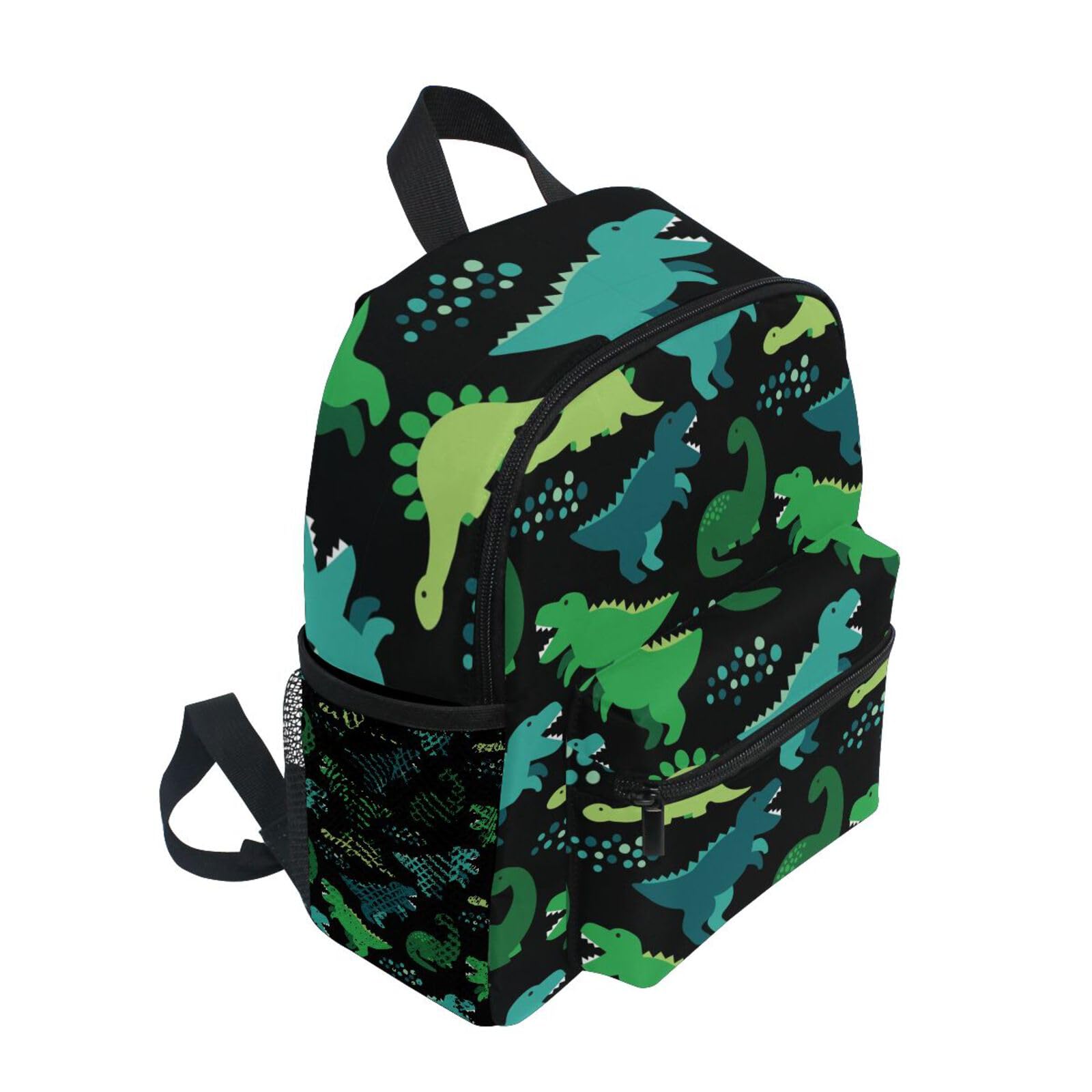 **Durable Kids Dinosaur Backpack for Preschool & Kindergarten - Lightweight Toddler Book Bag for School, Daycare, Travel & Toys Storage**