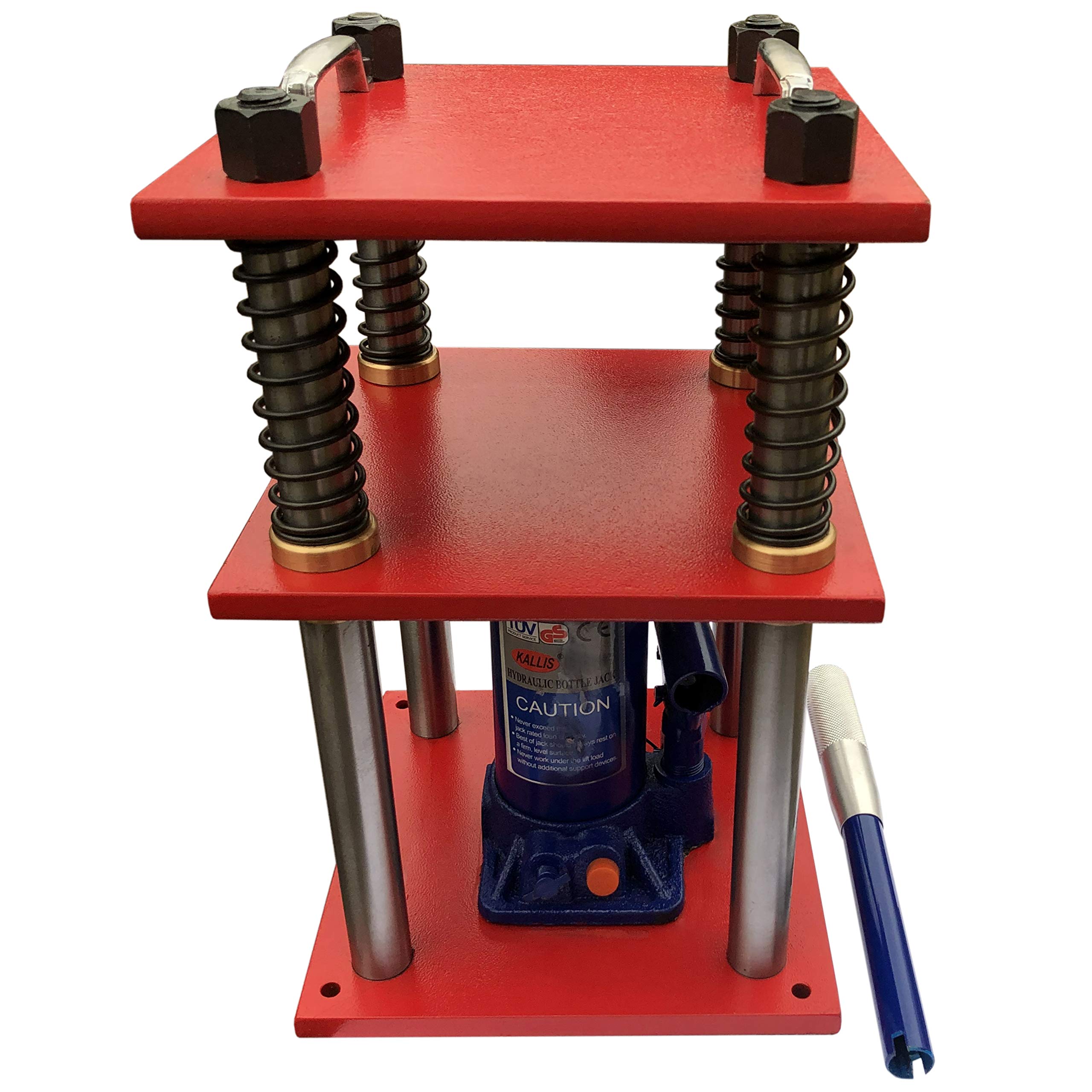 8 Ton Heavy Duty Hydraulic Press - 8000kg Workshop Garage Jewelry Making Tool for Metal Forming, Bending & Stamping | Professional Jewelers Equipment for DIY & Industrial Use