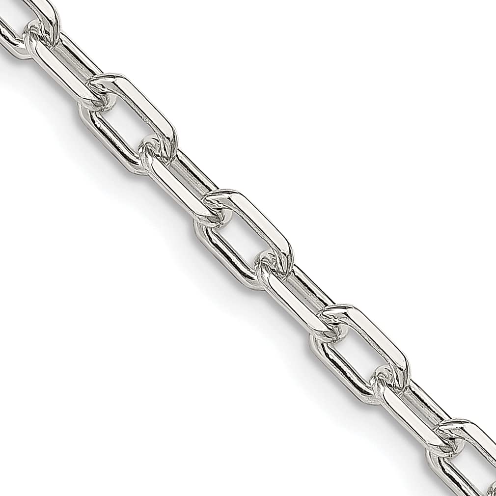 925 Sterling Silver Link Cable Chain Anklet - 7 Inch Adjustable Ankle Bracelet for Women | Dainty Beach Jewelry Gift for Her | Perfect for Summer, Vacations & Boho Fashion