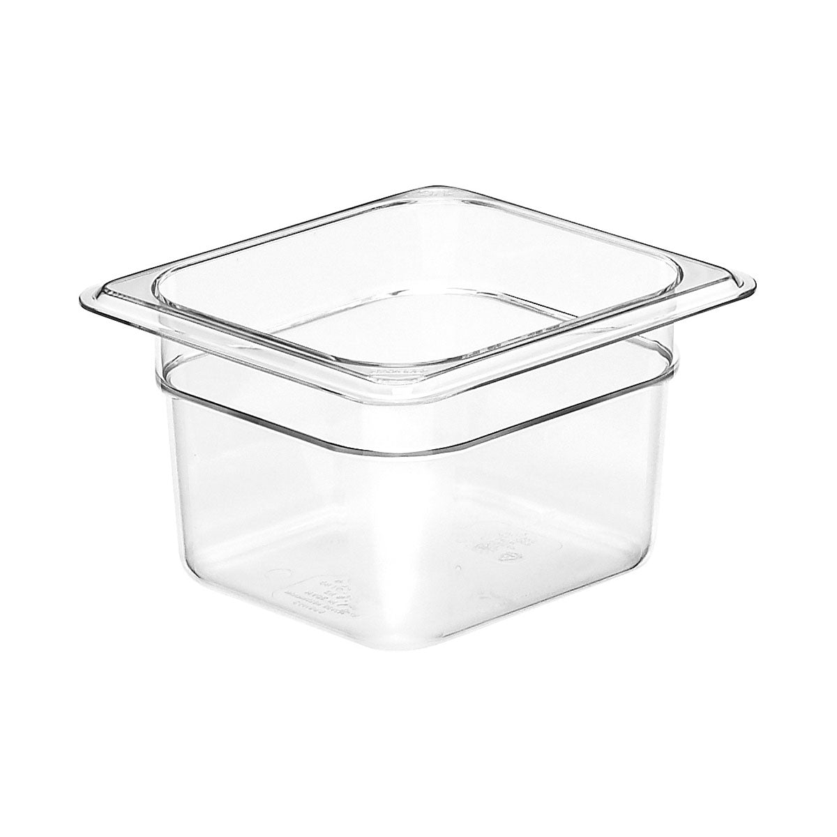 Cambro 64CW135 Camwear 1/6 Size Clear 4