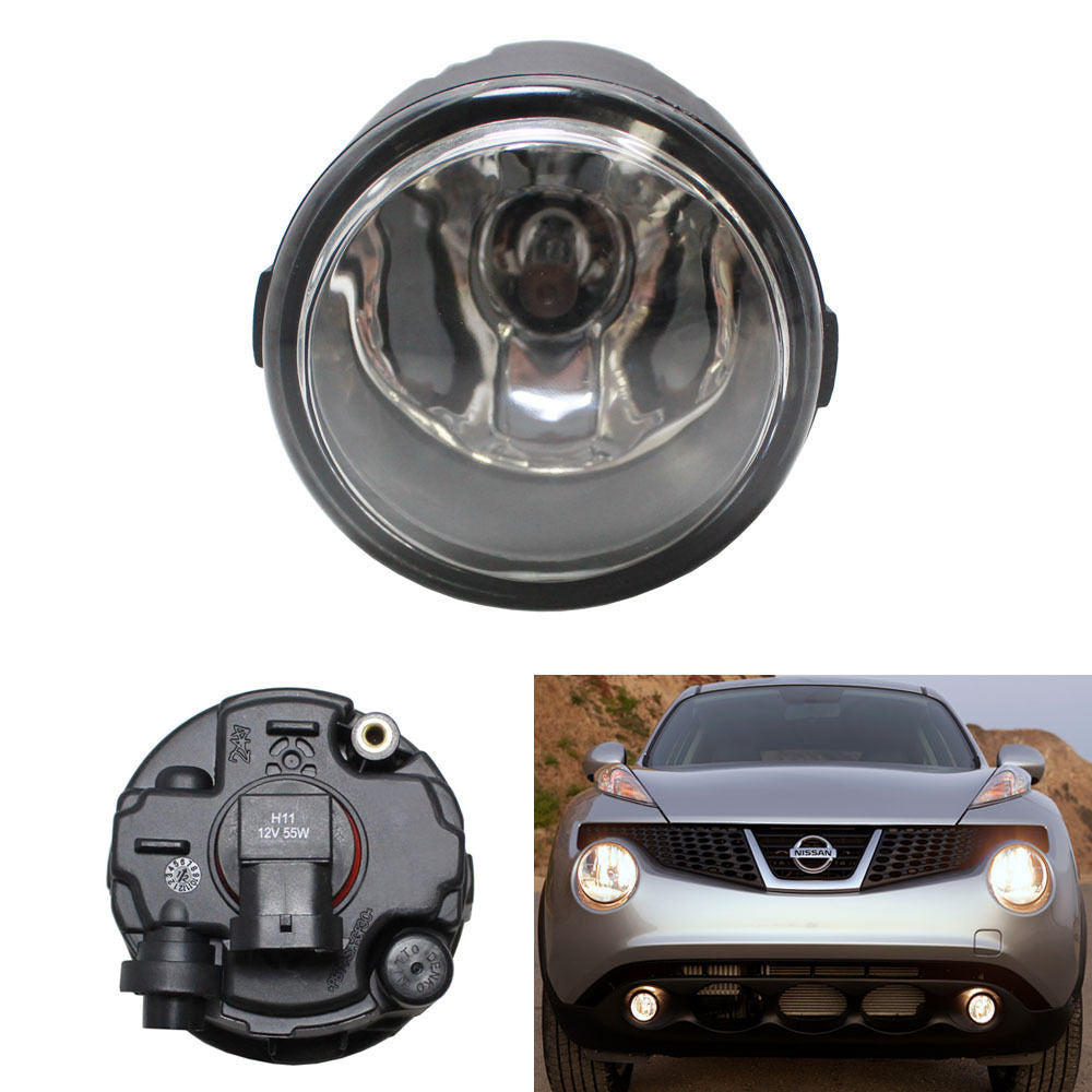 H11 Halogen Fog Light Replacement Lamp for Nissan Infiniti - Left & Right Side - Durable Fog Lights for Night Driving & Bad Weather Conditions