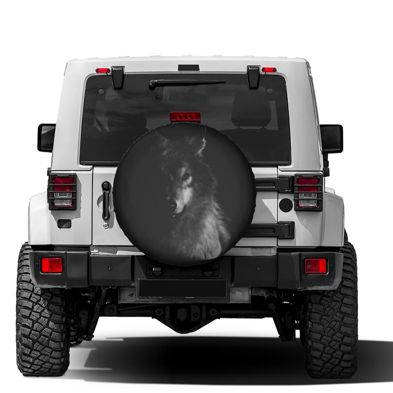 Waterproof & UV-Resistant 17 Inch Spare Tire Cover - Dustproof Wheel Protector for Jeep, Trailer, RV, SUV & Most Vehicles | Perfect for Off-Road Adventures & Outdoor Travel