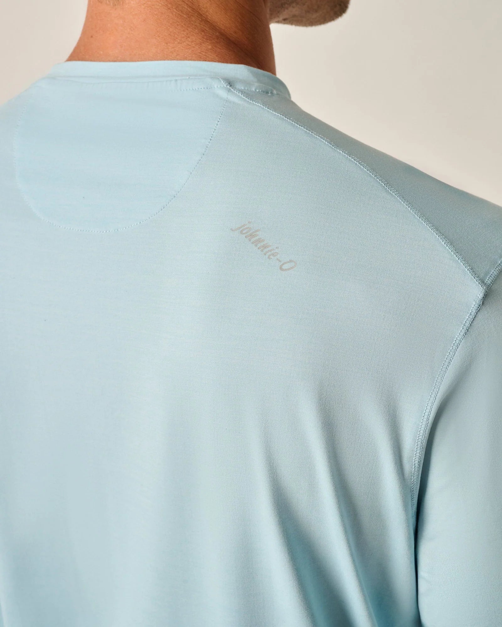 Johnnie O Basin Prep Performance Long Sleeve T-Shirt for Men - Comfortable & Stylish Casual Shirt for Golf, Boating & Outdoor Activities